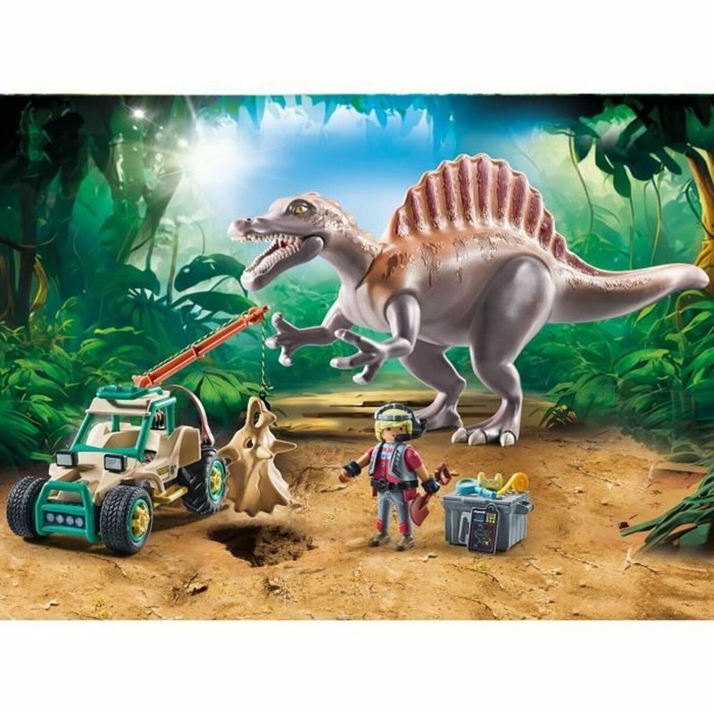 Juguete construcción motricidad fina Playmobil Dinos
