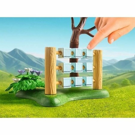 Figuras Playmobil niños explorando set de juego