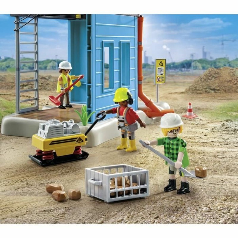 Set construcción educativo Playmobil con figuras y accesorios
