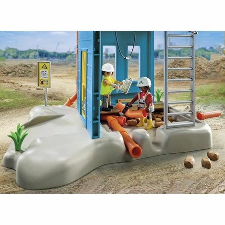 Vista lateral de las piezas del playset Playmobil 71650
