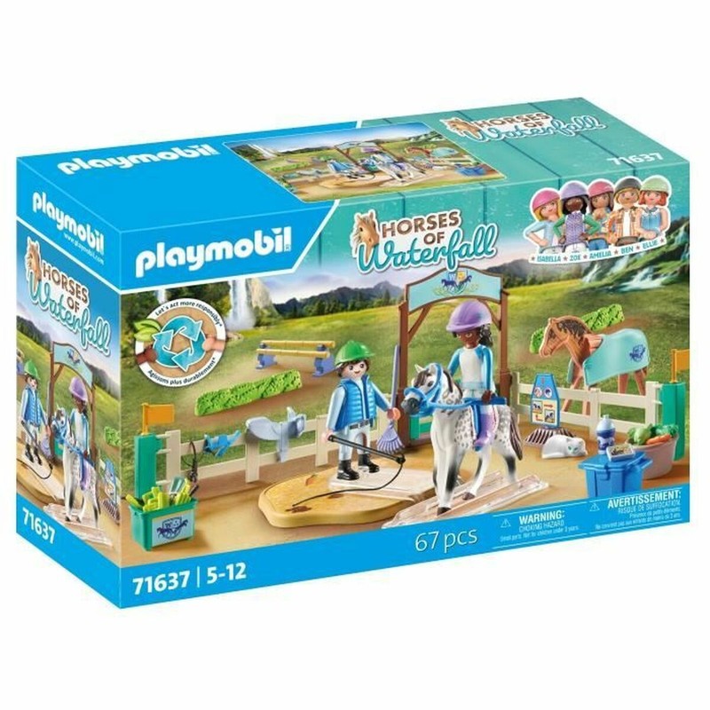 Juguetes construcción niños Playmobil Caballos de la Cascada 71637