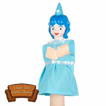 Construcción niños 3 años: Hada Azul marioneta para juego simbólico