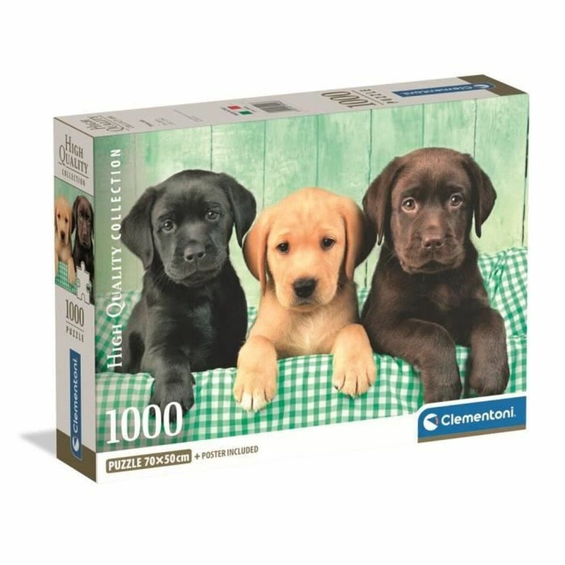 Puzzle 1000 piezas adulto Clementoni colección perros