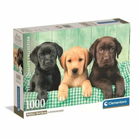 Puzzle 1000 piezas adulto Clementoni colección perros