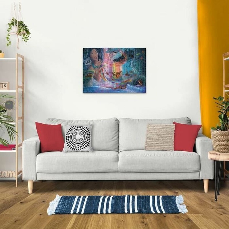 Vista aérea del puzzle Ravensburger, ideal para un desafío mental