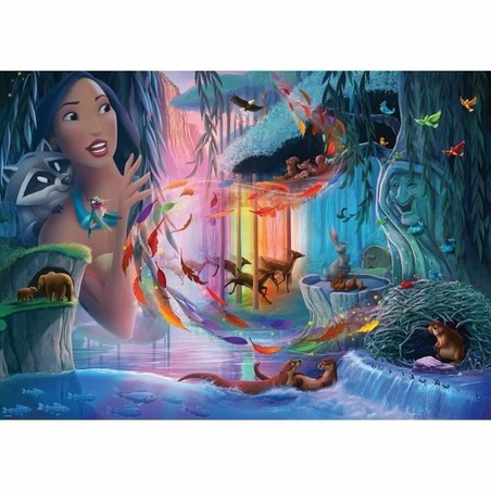 Puzzle Ravensburger terminado, no es compatible LEGO Duplo pero ofrece gran satisfacción