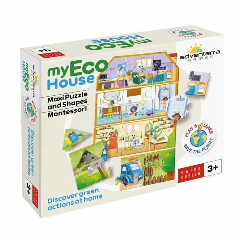 Puzzle Montessori Niños Adventerra educativo sobre el medio ambiente