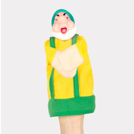 Marionetas de mano Blancanieves: Juguete construcción motricidad fina para niños