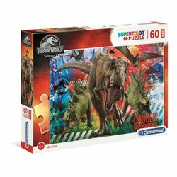 Juguetes construcción niños Puzzle Jurassic World Clementoni