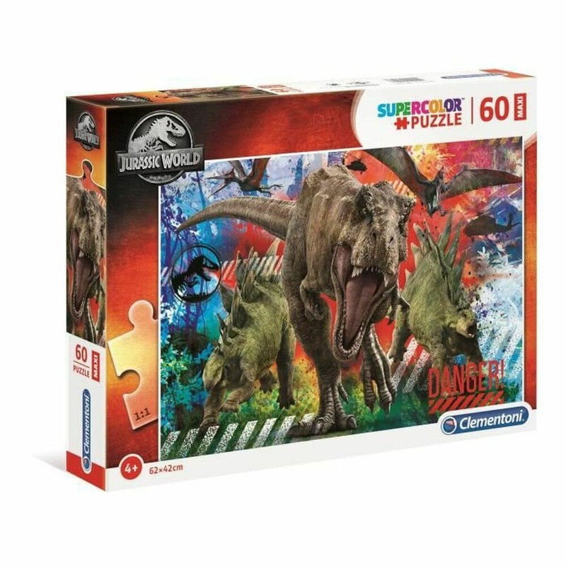 Juguetes construcción niños Puzzle Jurassic World Clementoni