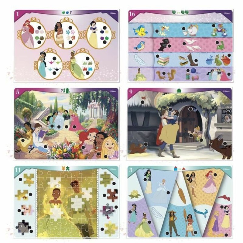 Juego de encaje princesas para desarrollo motricidad fina
