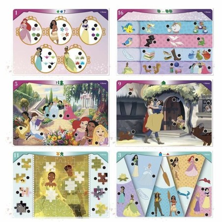 Juego de encaje princesas para desarrollo motricidad fina