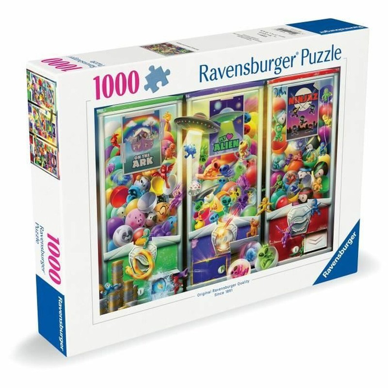 Rompecabezas adultos desafío Ravensburger con temática de fauna