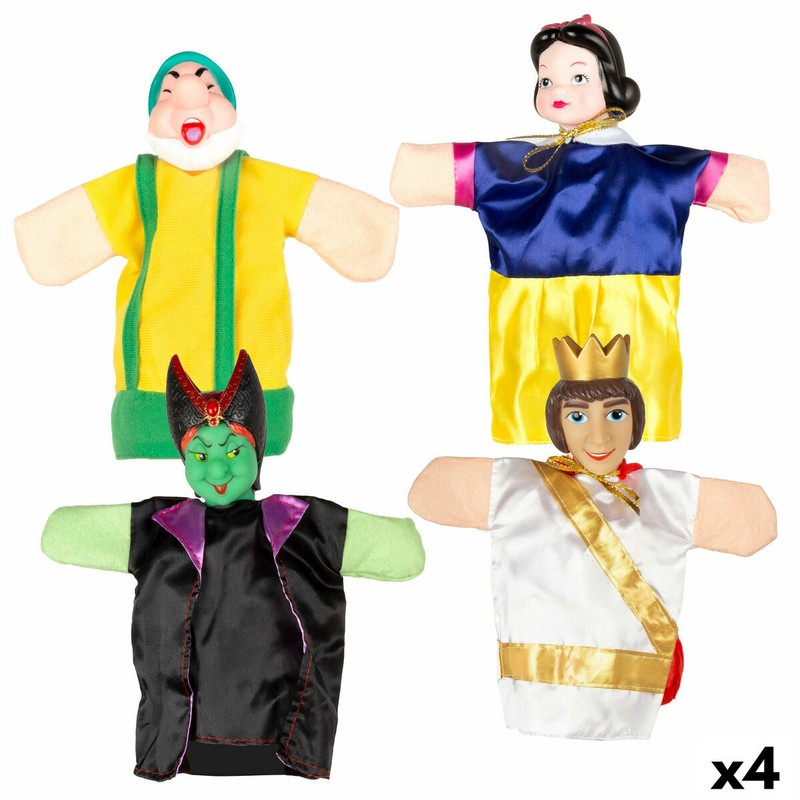 Marioneta Blancanieves Colorbaby, set de títeres para niños.