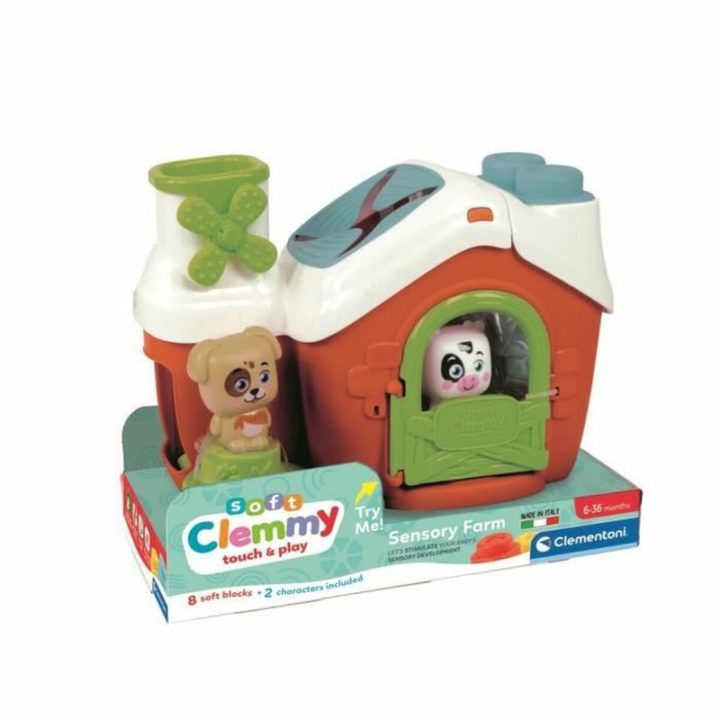 Juguetes construcción niños Granja Sensorial Clemmy