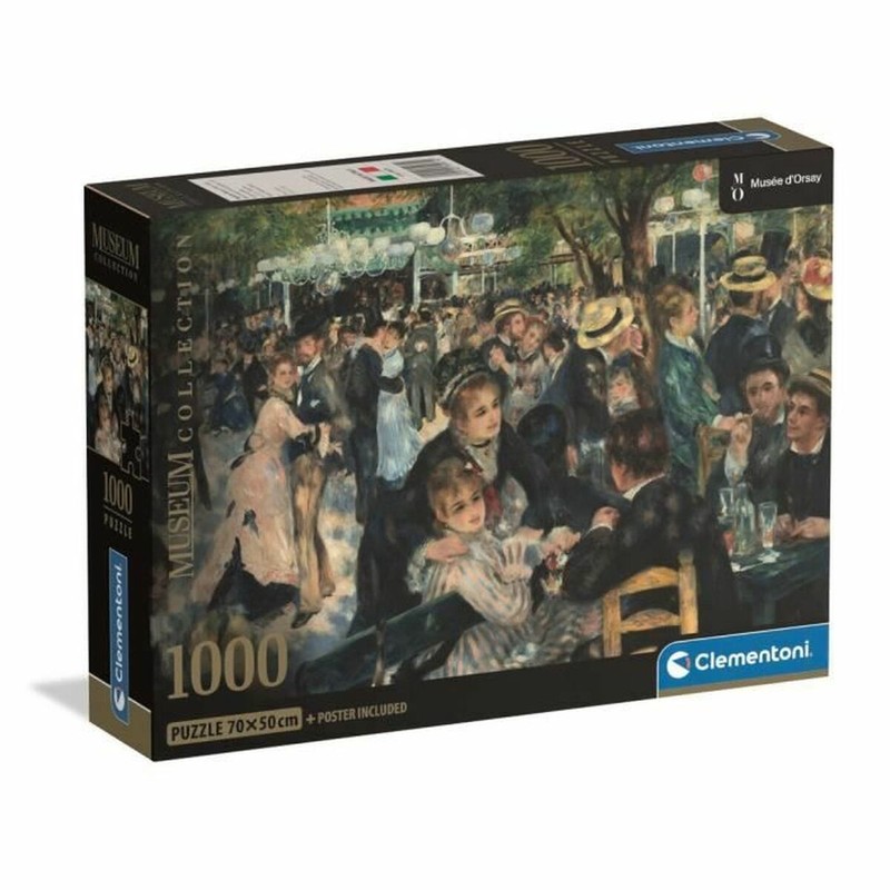 Puzzle adultos 1000 piezas Clementoni con diseño histórico.