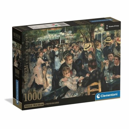 Puzzle adultos 1000 piezas Clementoni con diseño histórico.