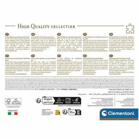 Puzzles para adultos Clementoni, un desafío mental.