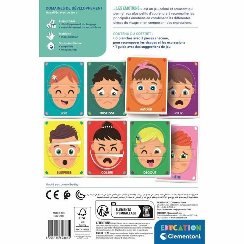Bloques construcción infantiles - Piezas de puzzle para niños 2 años