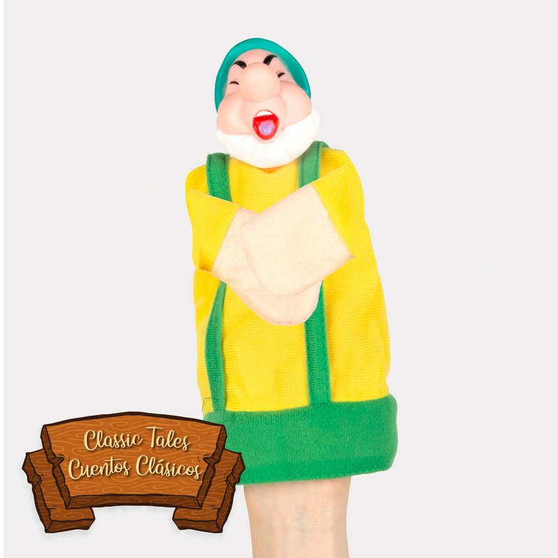 Marionetas Colorbaby Blancanieves, juguete educativo 3 años y más.