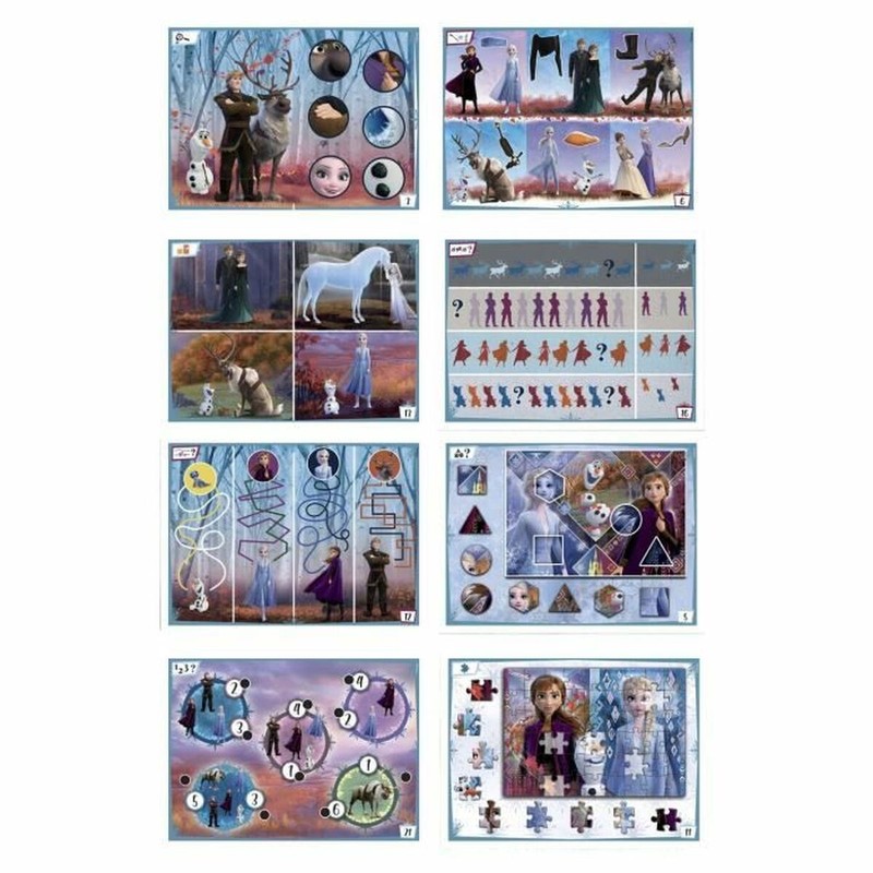 Set construcción educativo: Puzzle Frozen Clementoni que potencia la lógica