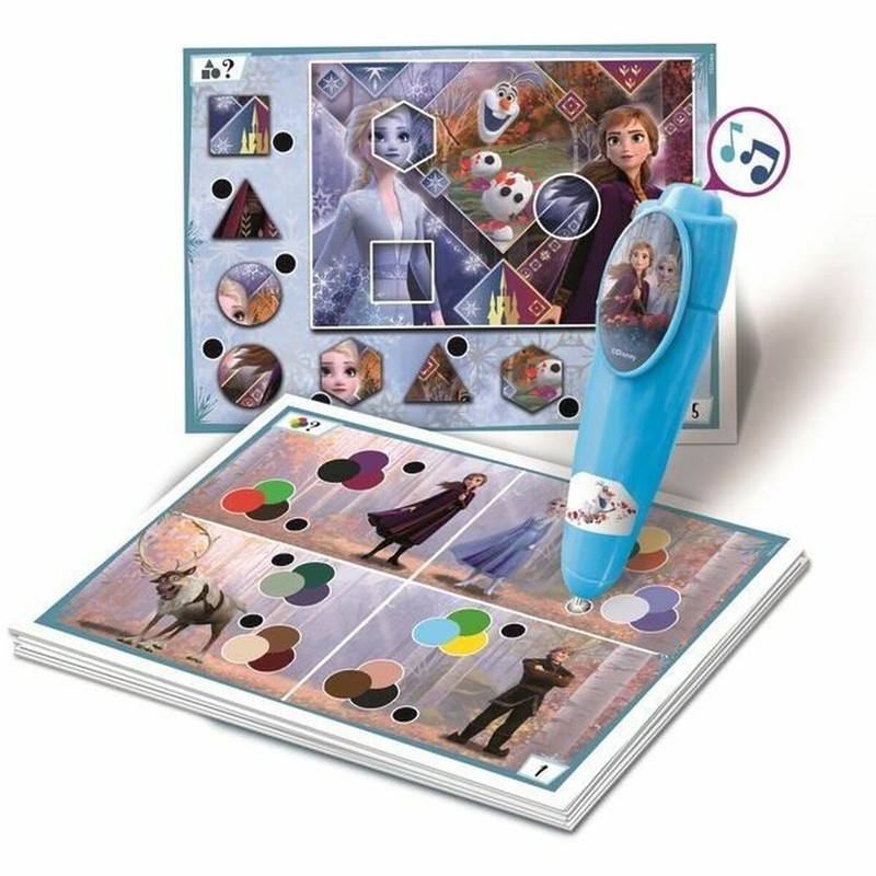 Juguete construcción motricidad fina: Detalles del Puzzle Quizzy Frozen para niños de 3 años