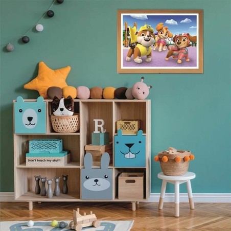 Puzzle doble Patrulla Canina 20 piezas, desarrollo cognitivo infantil