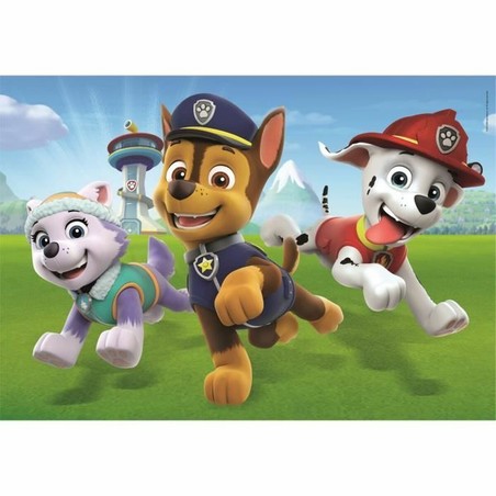 Set de puzzles Clementoni Paw Patrol, cartón resistente para niños