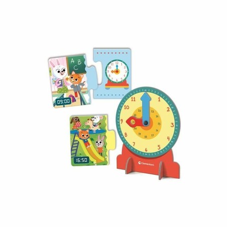 Set de rompecabezas educativo Clementoni - Piezas grandes y seguras