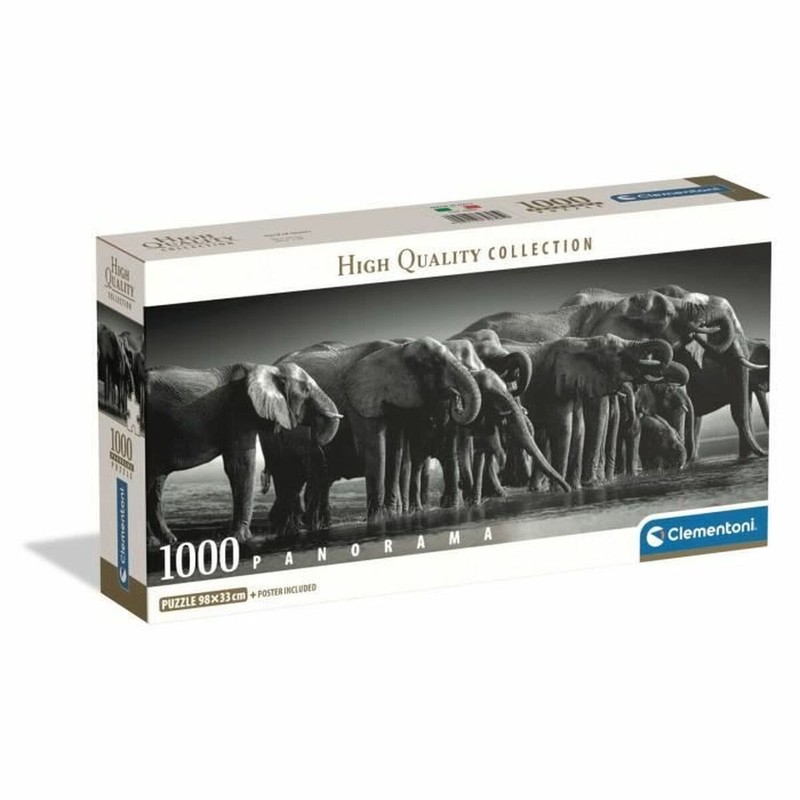 Puzzle 1000 piezas adultos Clementoni con motivo de animales