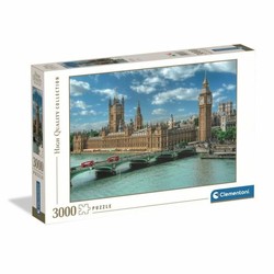 Puzzle 3000 piezas Clementoni, vista frontal del packaging y diseño