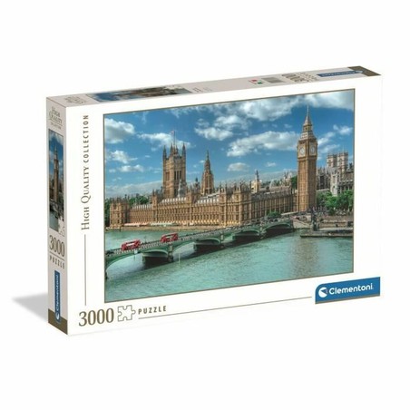 Puzzle 3000 piezas Clementoni, vista frontal del packaging y diseño