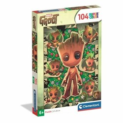 Puzzle Groot infantil Clementoni 104 piezas Marvel