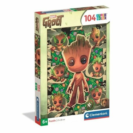 Puzzle Groot infantil Clementoni 104 piezas Marvel
