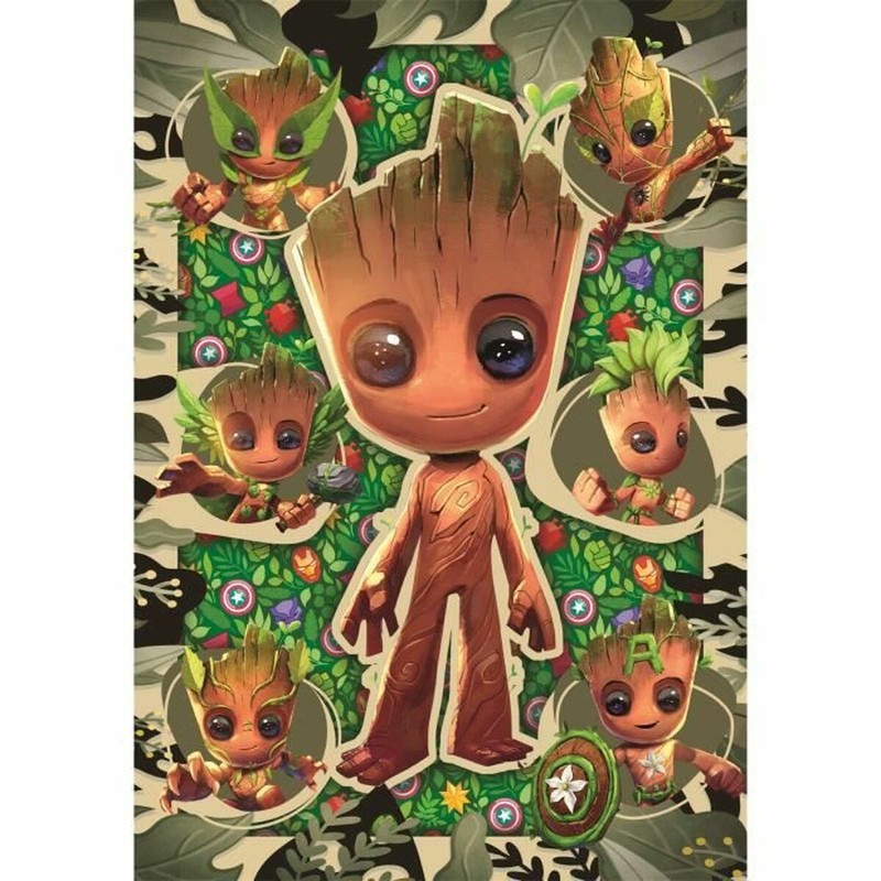 Regalo puzzle niños: Clementoni Groot de cartón resistente