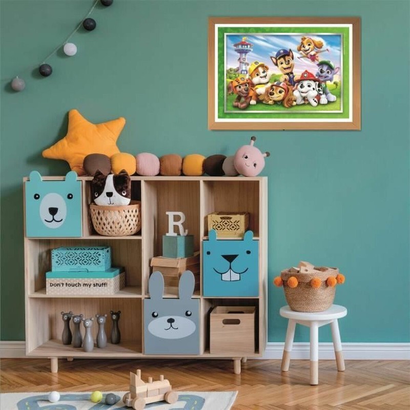 Piezas de puzzle resistentes para construcción de imagen en niños +4 años
