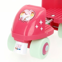 Patines Peppa Pig ajustables para niños, ideal para principiantes. 2