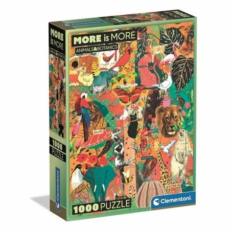 Puzzle 1000 piezas adultos Clementoni de animales