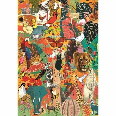 Caja del regalo puzzle adultos Clementoni con 1000 piezas