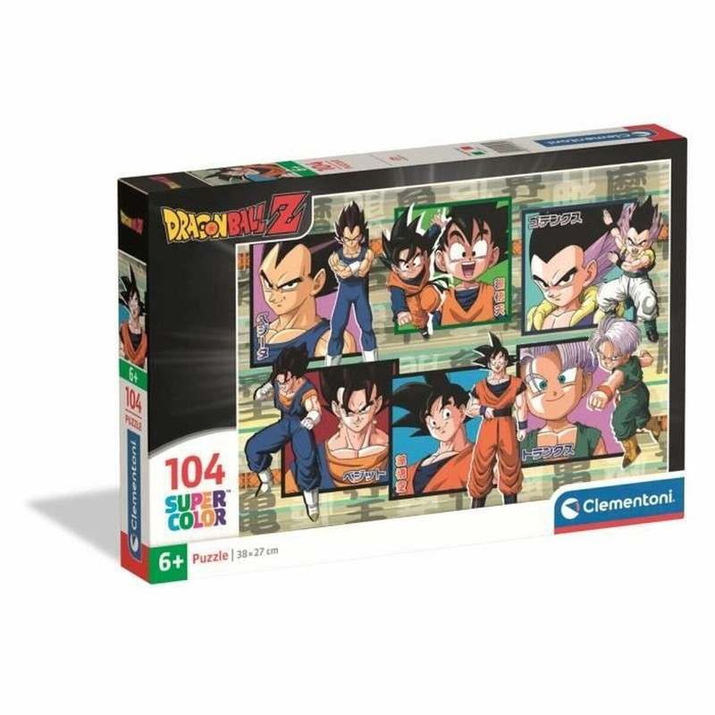 Puzzle Dragon Ball Z Clementoni 104 piezas para niños