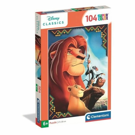 Juguetes construcción niños: Puzzle Clementoni de 104 piezas.