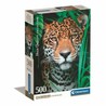 Juguetes construcción niños con puzzle Clementoni jaguar en la jungla