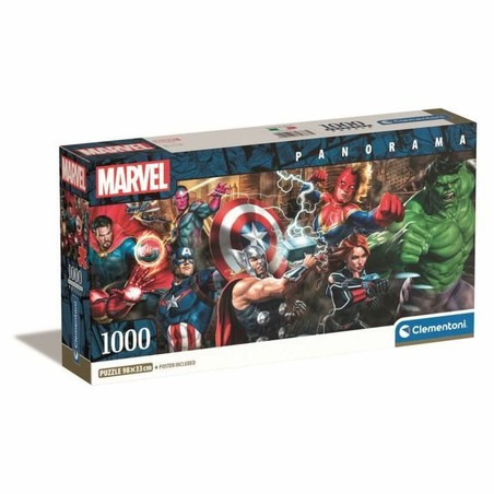 Puzzle de Construcción Infantil Clementoni Marvel
