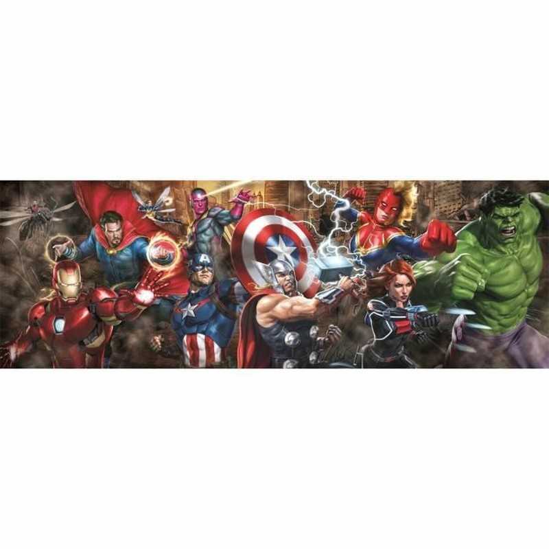 Puzzle Clementoni: Construye tu aventura Marvel pieza a pieza