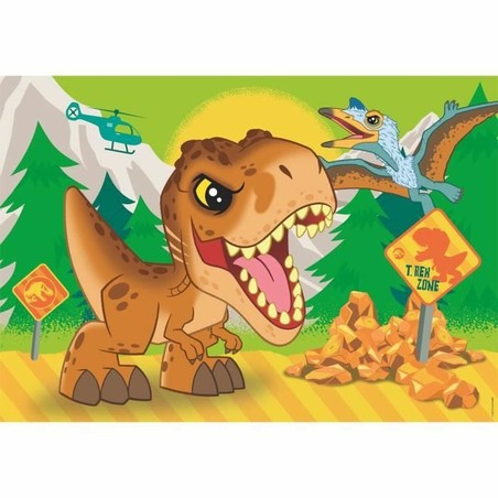 Rompecabezas infantil de Jurassic World para la motricidad fina