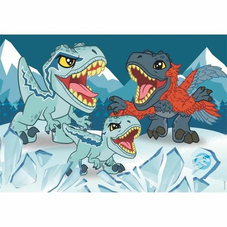 Juego de construcción para niños 3 años: Puzzle de dinosaurios
