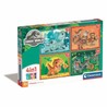 Puzzle Jurassic World niños Clementoni 4 en 1, caja principal