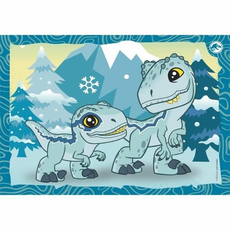 Juego de mesa infantil Clementoni Jurassic World para aprendizaje y diversión
