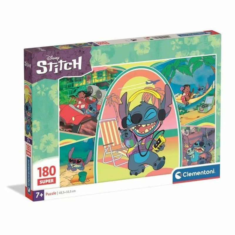 Juguetes construcción niños: Puzzle Clementoni Stitch 180 piezas