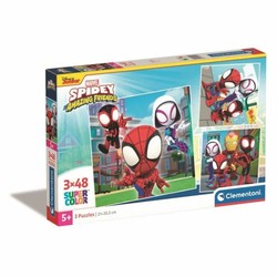 puzzle Spidey niños Clementoni 3 unidades